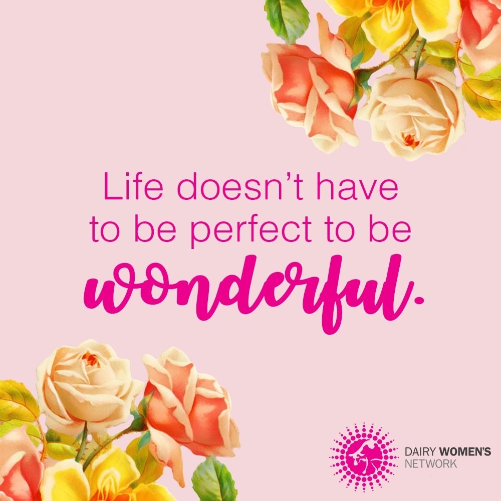 dairy_women's tweet image. Perfection is boring anyway 😎