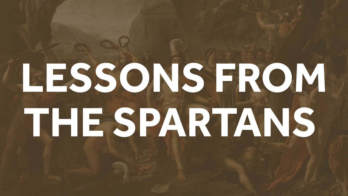 Blog post: Lessons From The Spartans buff.ly/2Dvim5u