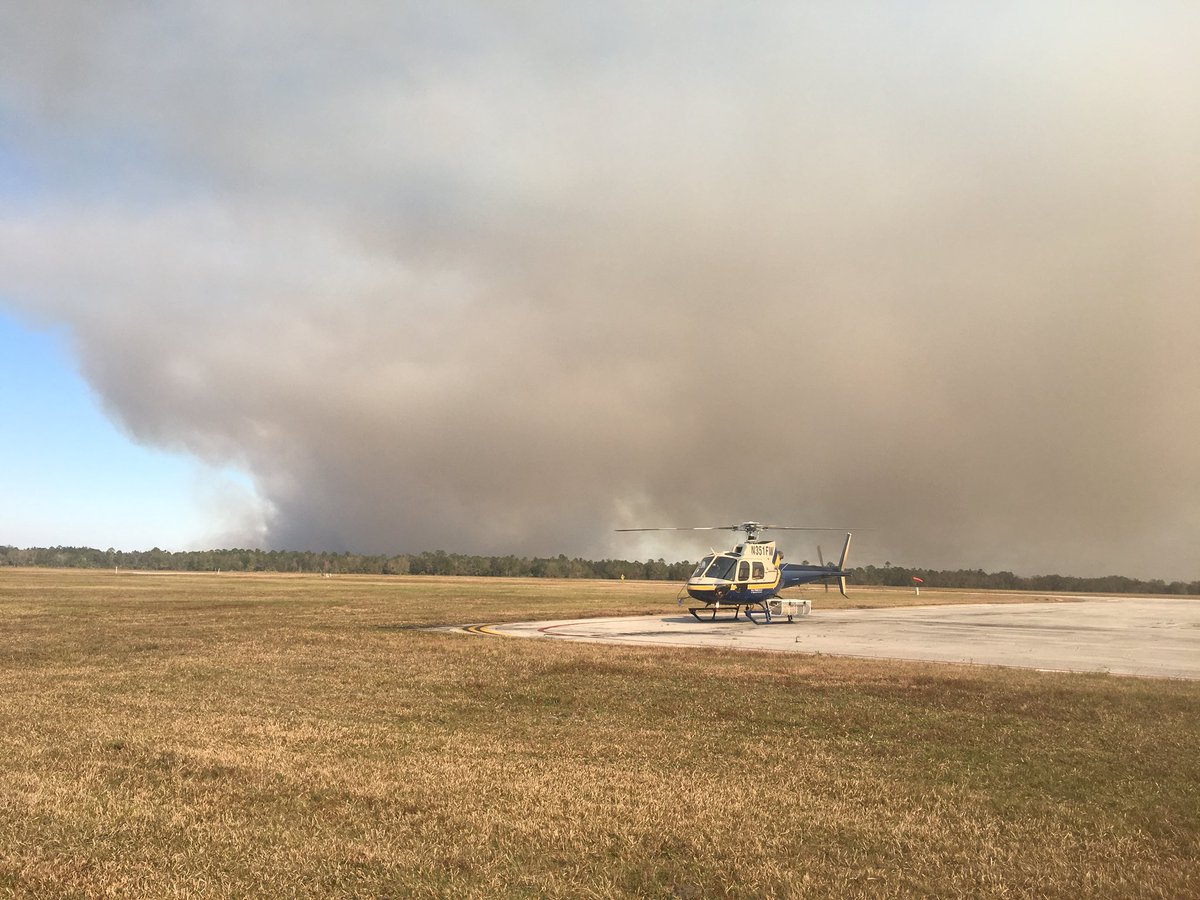 Another day of aerial ignition today at the bombing range. 1,400 acres along the boundary we share with River Ranch.