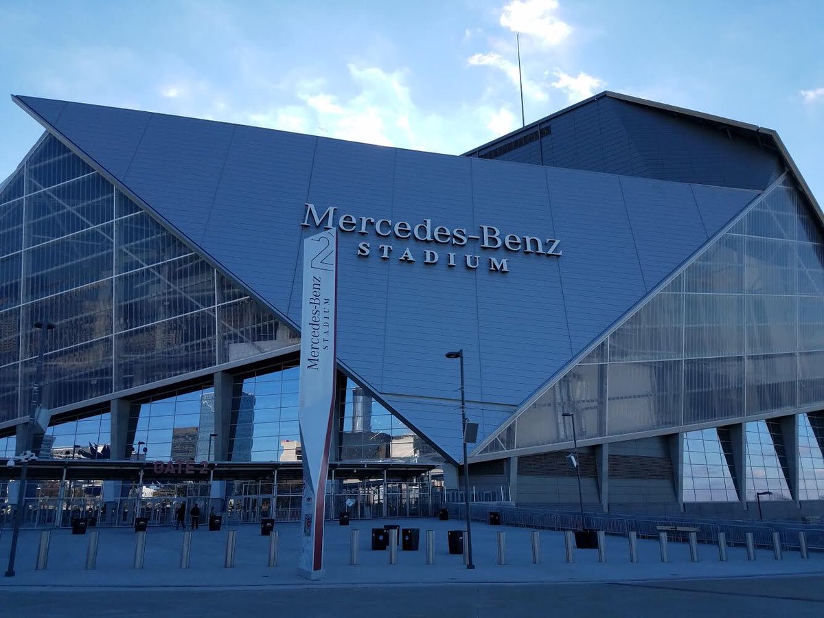 seankey_mk's tweet photo. The new #mercedesbenzstadium in #Atlanta is not likely to see this level of talent on its’ field ever again.  The speed among this group was exhausting! https://t.co/tuIh7SllOA