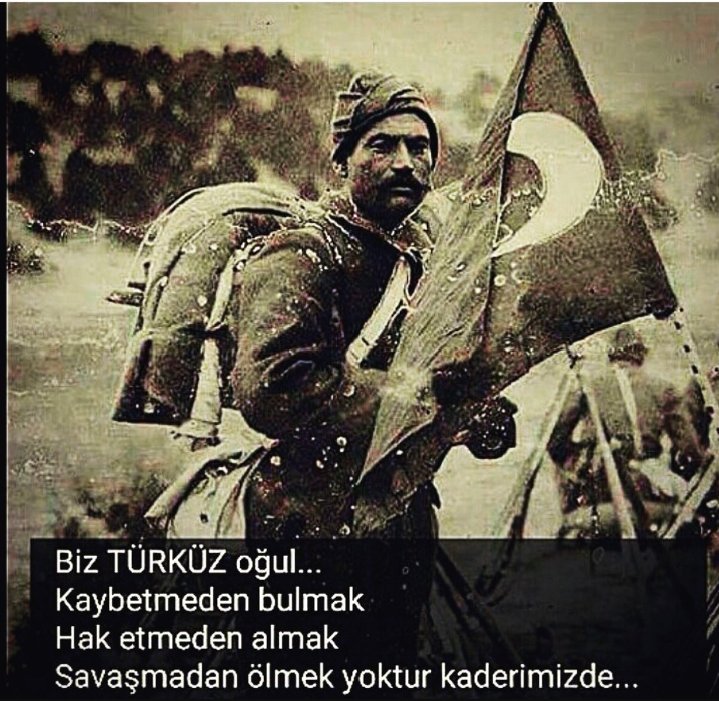 Yaratılmasaydı TÜRK İnan 
Ağlardı Fakirliğine Şu Cihan..
         
                        #TürkiyeDemek