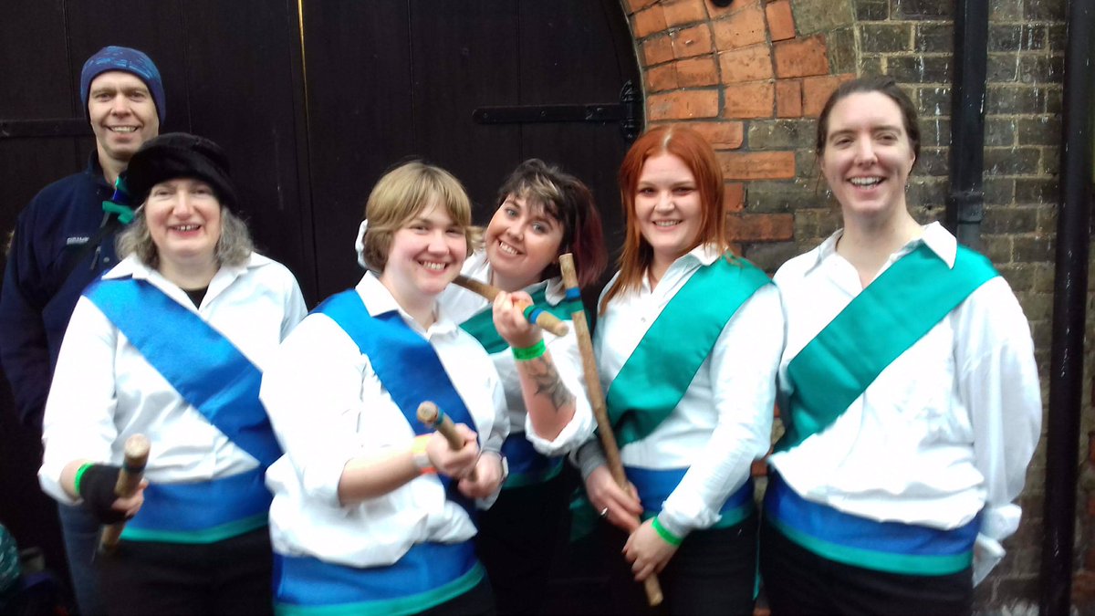 Waters Green had a fantastic time dancing in the Straw Bear Festival!! #strawbear #Whittlesey #WGM