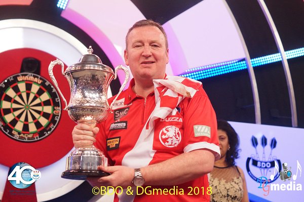 OfficialPDC's tweet image. Congratulations @Duzza180 on retaining your Lakeside title 🏆

See you at the Grand Slam of Darts! 🎯