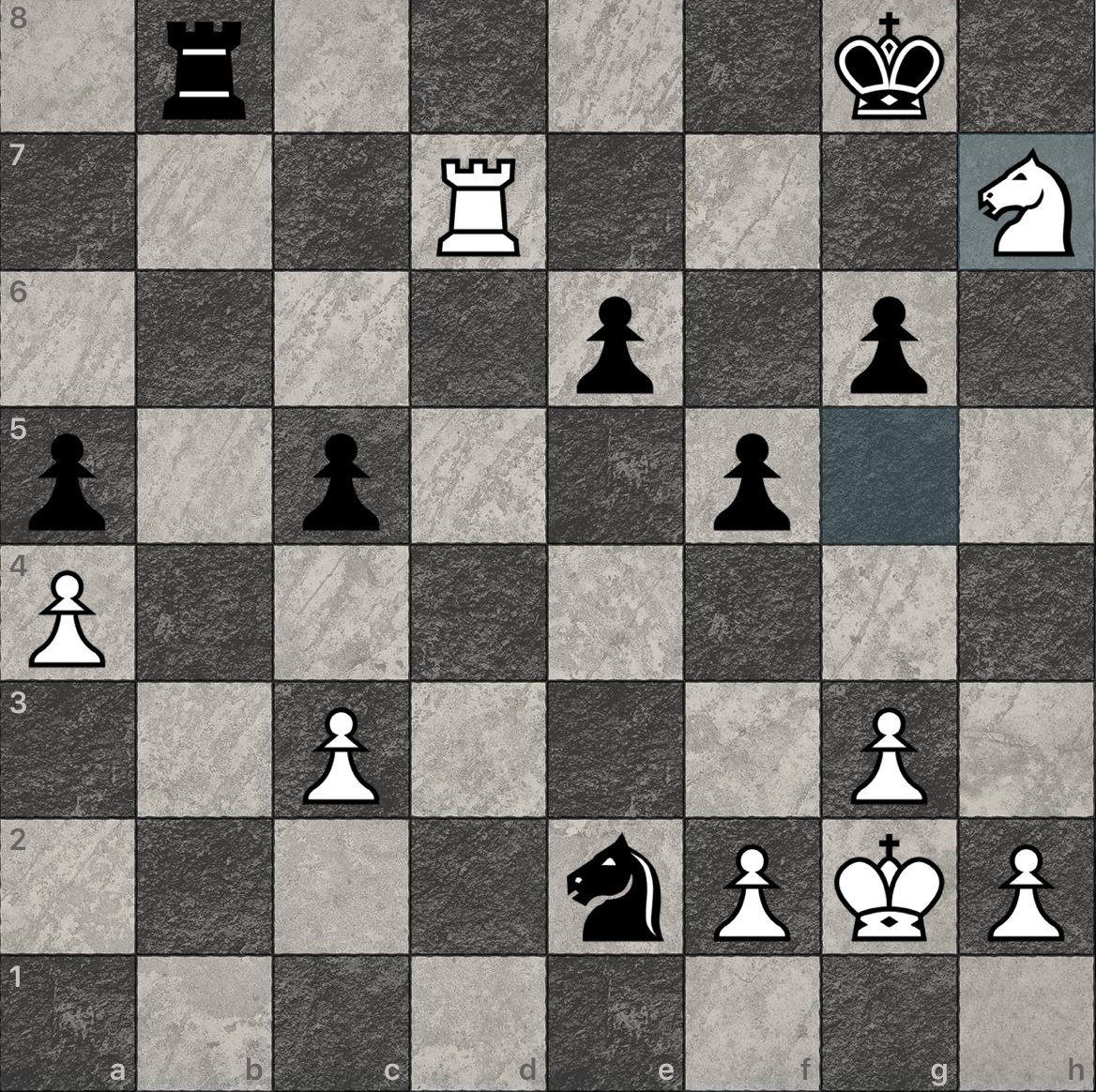 StaciaMelinda's tweet image. Nxa2! An excellent pattern to recall for a forced draw in a worse ending! A Master at Parma showed me this after one of my games where I had this to draw, but had no clue. But it was a lesson well learned. 🙂 #chessisbest #chesspatterns
