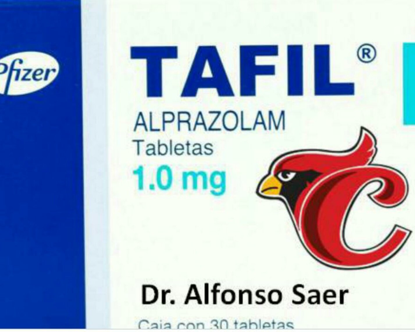 Pastillas tafil alprazolam