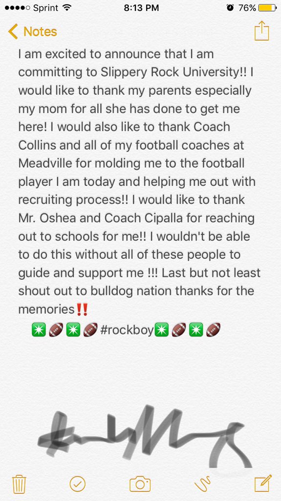 isaiahmanning8's tweet photo. blessed to announce that the next chapter of my life will be at THE ROCK❕✳️ @lutzsru https://t.co/fKemA6owgW