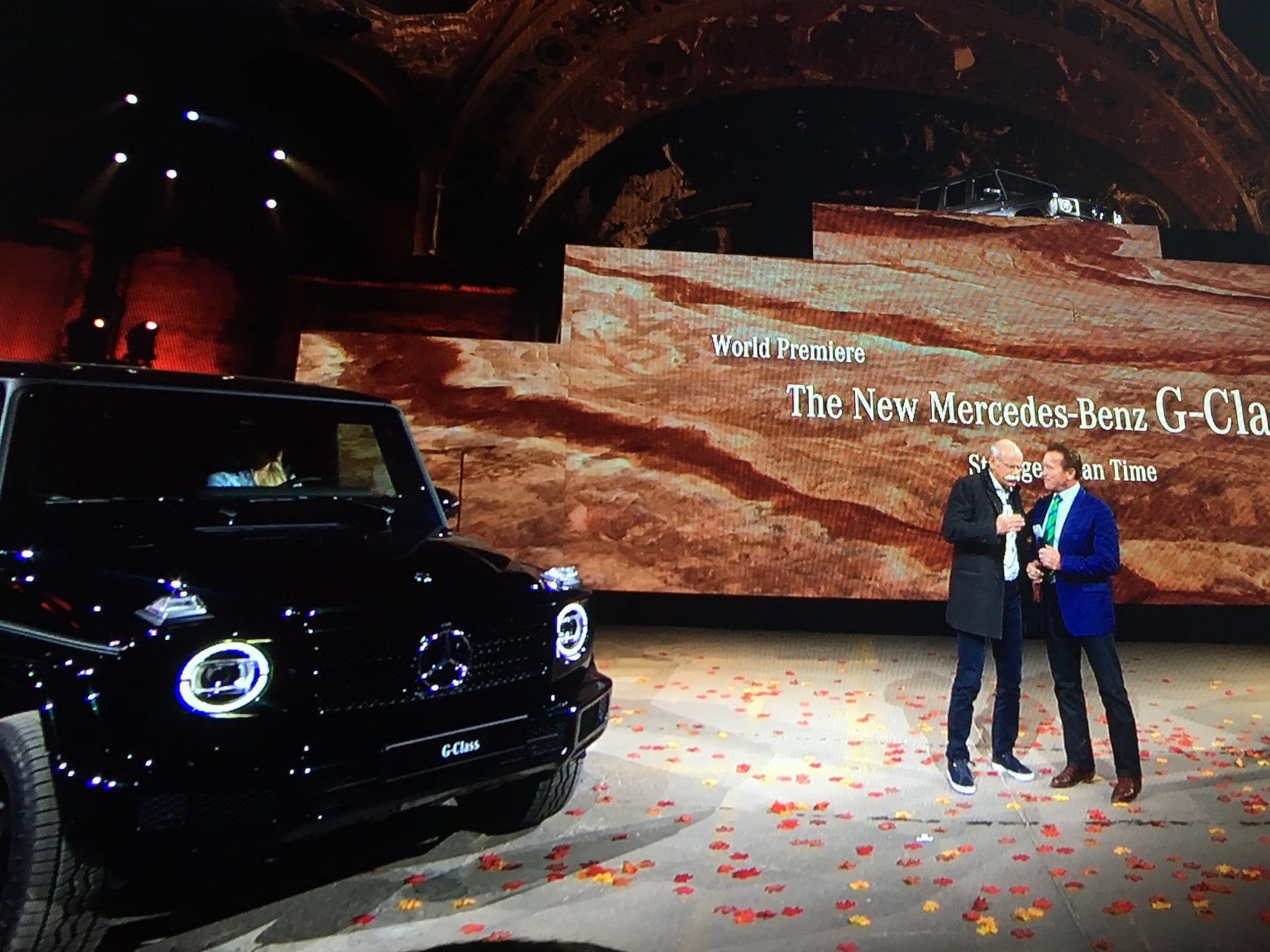 Arnold schwarzenegger 2024 g wagon