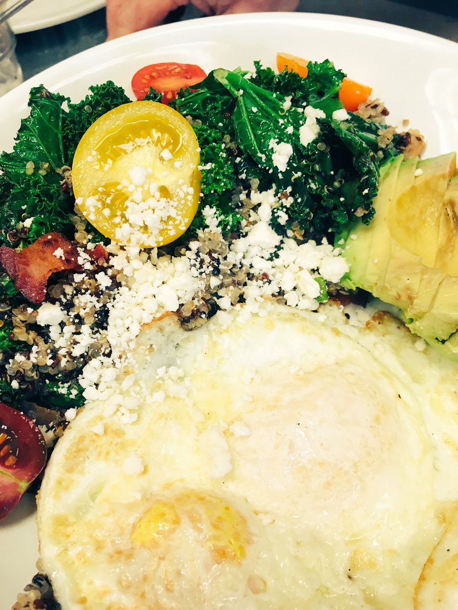 Happy Martyn Luther King day! We will be open regular hours tomorrow and are serving our new crave a bowl quinoa specials! #Brunch