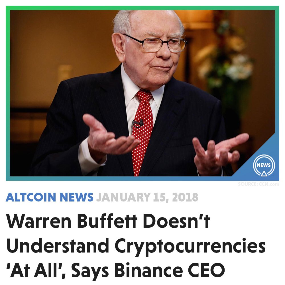 cryptocompasss's tweet image. Legendary #investor Warren Buffet is strongly voicing against #cryptocurrency claiming it can’t be trusted. 

#cryptocurrencynews