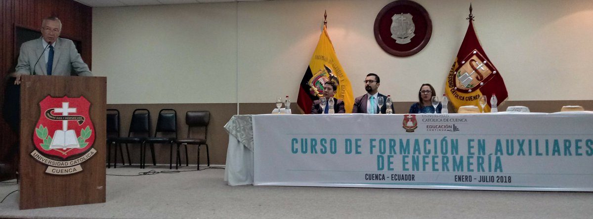 StalinBernal's tweet photo. Ayer inauguramos un nuevo programa de capacitación especializada desde @EcontinuaUcacue, que forma parte del Portafolio 2018 que ofertamos desde la #UniversidadCatólicadeCuenca 

¡ Gracias por su confianza y credibilidad ! https://t.co/nZ5iyms31Q