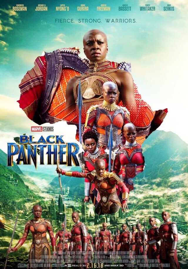 fiyahlitmag's tweet image. #BlackPanther continues its magnificent visual marketing...
