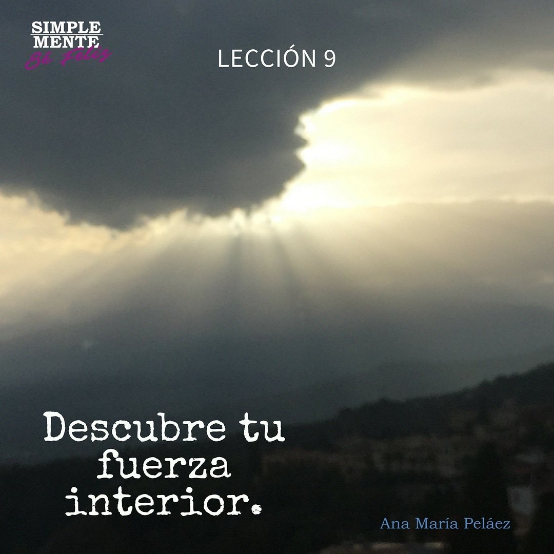 anamariapelaezp's tweet photo. Lección 9
Descubre y cree en tu fuerza interior.
#mipoderinterior #fuerzainterior #elpodertransformador #creeenti https://t.co/ww9qtL7o8G