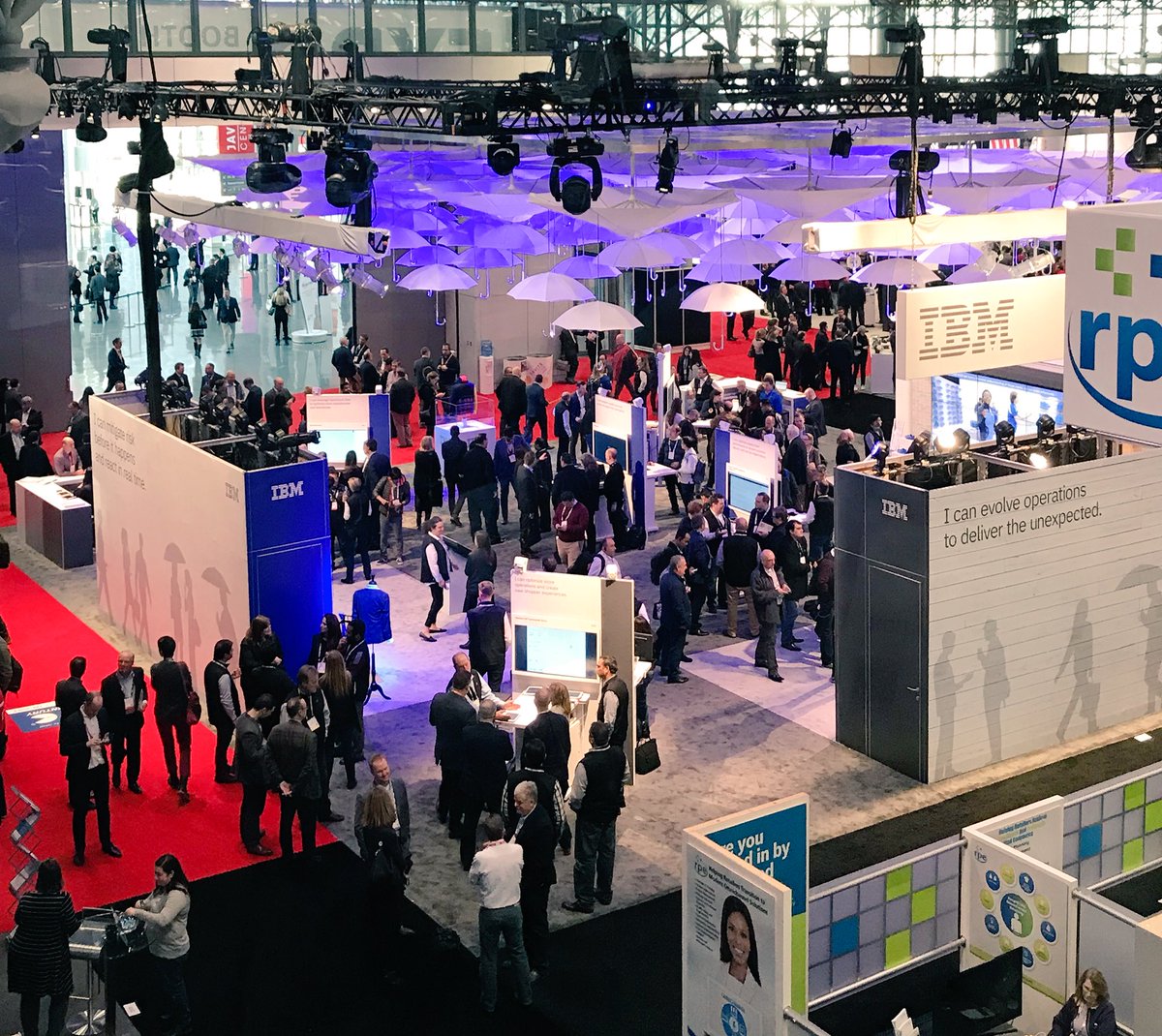 krprithi's tweet photo. Want to know how AI is changing the retail experience, come visit us! Am sure you cannot miss those lovely umbrellas :) #NRF18 #nrf2018 #WatsonCommerce #WatsonCE #IBM #retailsfuture https://t.co/mXEKE3hlSw