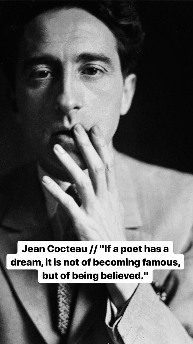 __nitch's tweet image. Jean Cocteau //