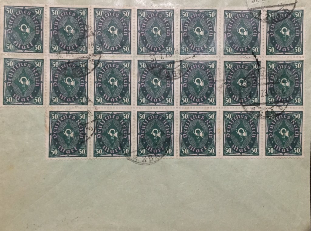 Ein schöner Infla Beleg !