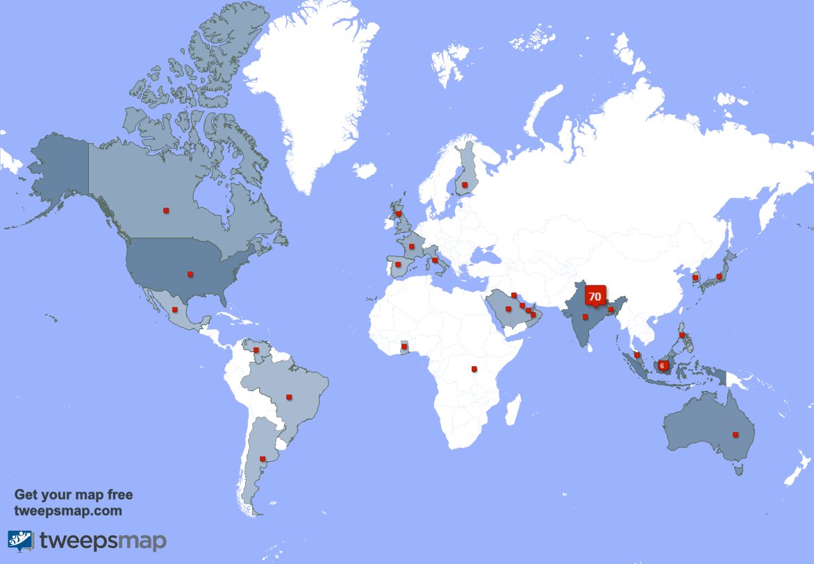 piditnepal's tweet photo. My followers are in Nepal(70%), Indonesia(6%) Get your free map https://t.co/pOtFKkbsIE https://t.co/0GLzrxpHDS