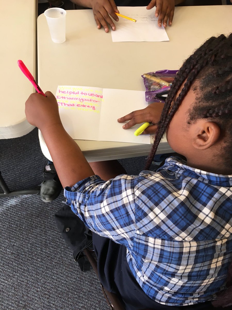 Did you know January 8-14 is Universal Letter Writing Week? We’re so touched to receive sweet thank you letters from our Operation School Bell kids!
