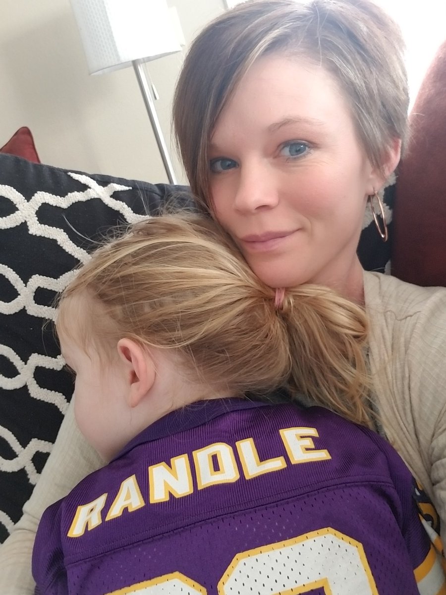 imabritton08's tweet photo. We raise #Vikingsfans in this house. #SKOL #BringItHome @johnnyrandle93 #Vikings https://t.co/DWhUvmrxSv