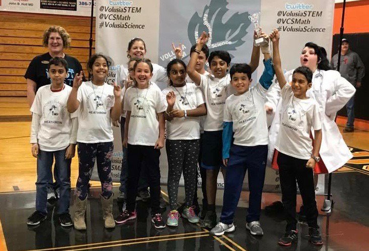HeathrowKnights's tweet image. Congratulations to our Robotics team for advancing to the Regional FLL Competition and winning the Rising Star Award for being the rookie team with the most promising future! Go Heathrow Robotronic Llama Doges!
