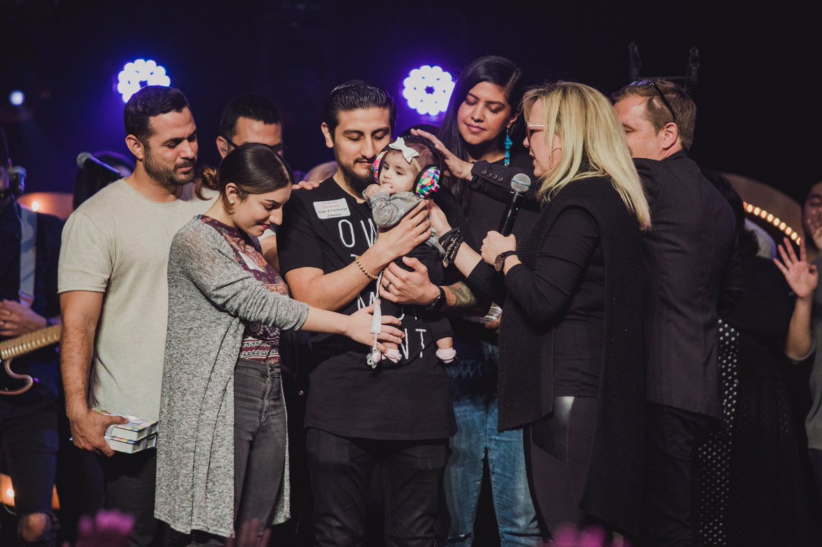 We took time to dedicate children to the Lord this morning. We pray that each child will grow up knowing Jesus personally and walking out their purpose daily. What an honor to walk with them as a family! #WelcomeHome