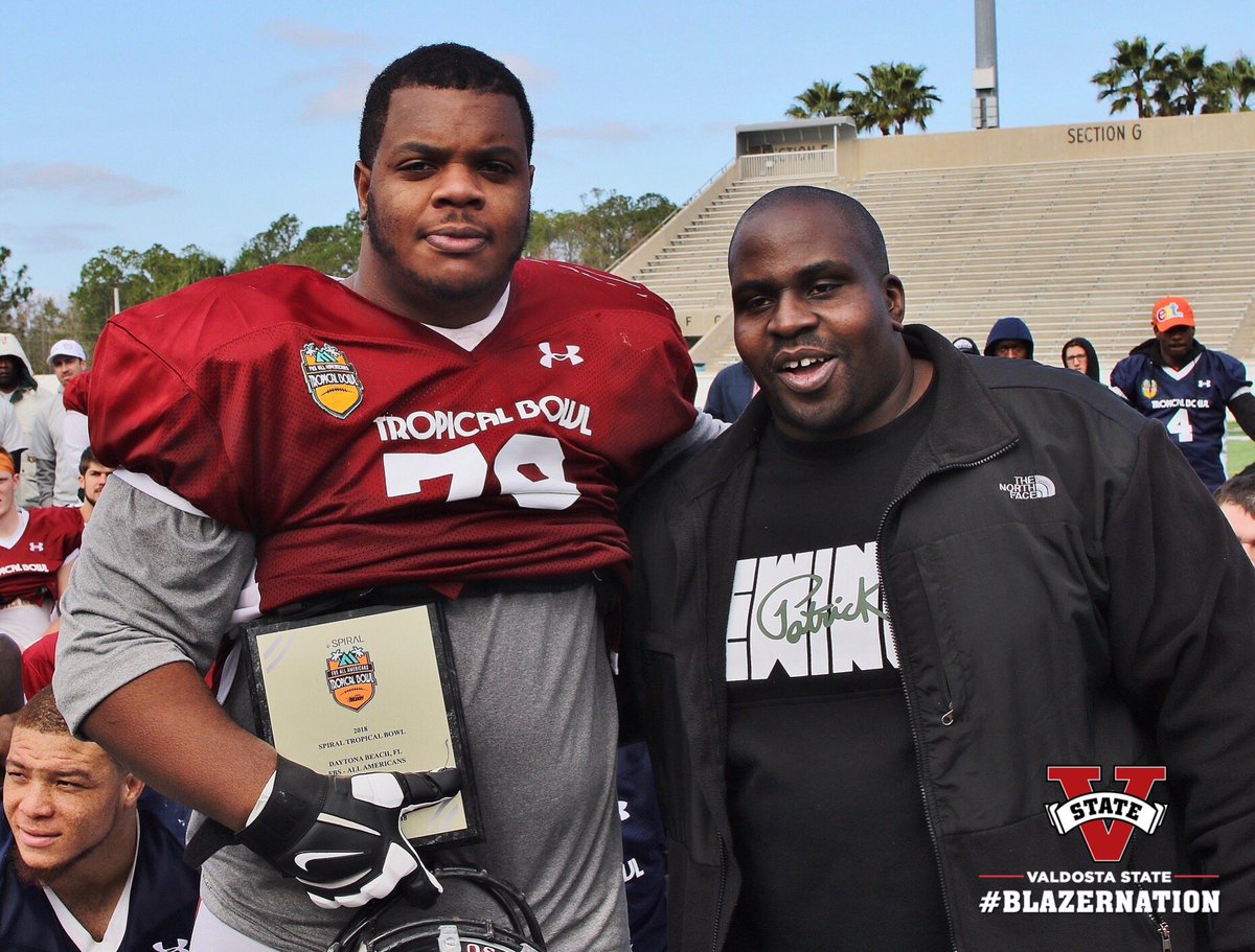 Valdosta State Blazers (@blazerathletics) on Twitter photo Shout to former Blazer Kevin Battle, who won the Offensive Line MVP award for his performance on Sunday in the <a href="/TropicalBowlUSA/">TRILLION TROPICAL BOWL</a>! 🔥🏈🔥 #BlazerNation Shout to former Blazer Kevin Battle, who won the Offensive Line MVP award for his performance on Sunday in the <a href="/TropicalBowlUSA/">TRILLION TROPICAL BOWL</a>! 🔥🏈🔥 #BlazerNation
