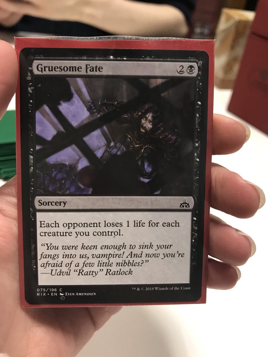 ForthMagic's tweet photo. So uh...heads up. If you’re coming to our 2HG release event next week, this is obscene and you want six. #MTGRIX #mtg https://t.co/IIEy8RlrXI