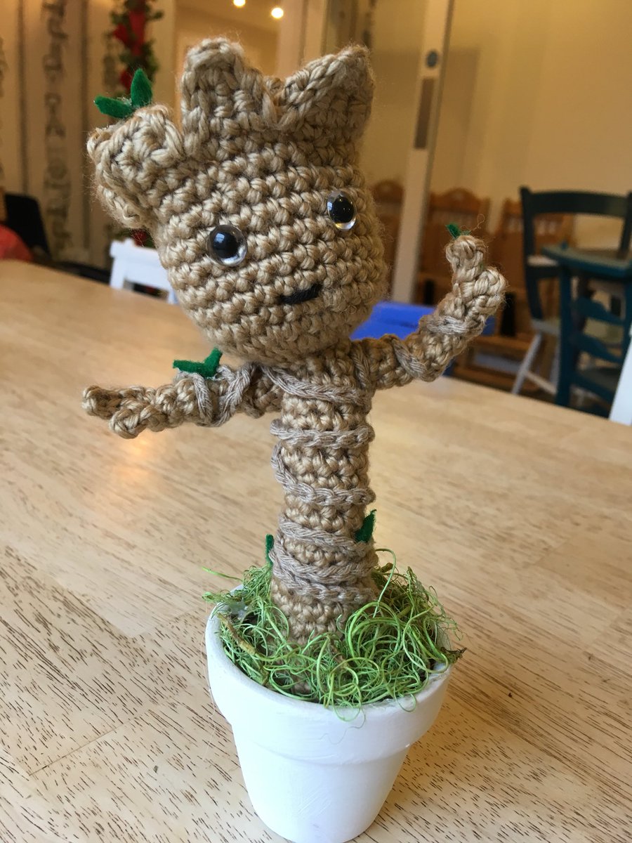 Off to his new home ❤️<a href="/woollywonkas/">Woollywonkas</a> @groot <a href="/Guardians/">Guardians of the Galaxy</a>