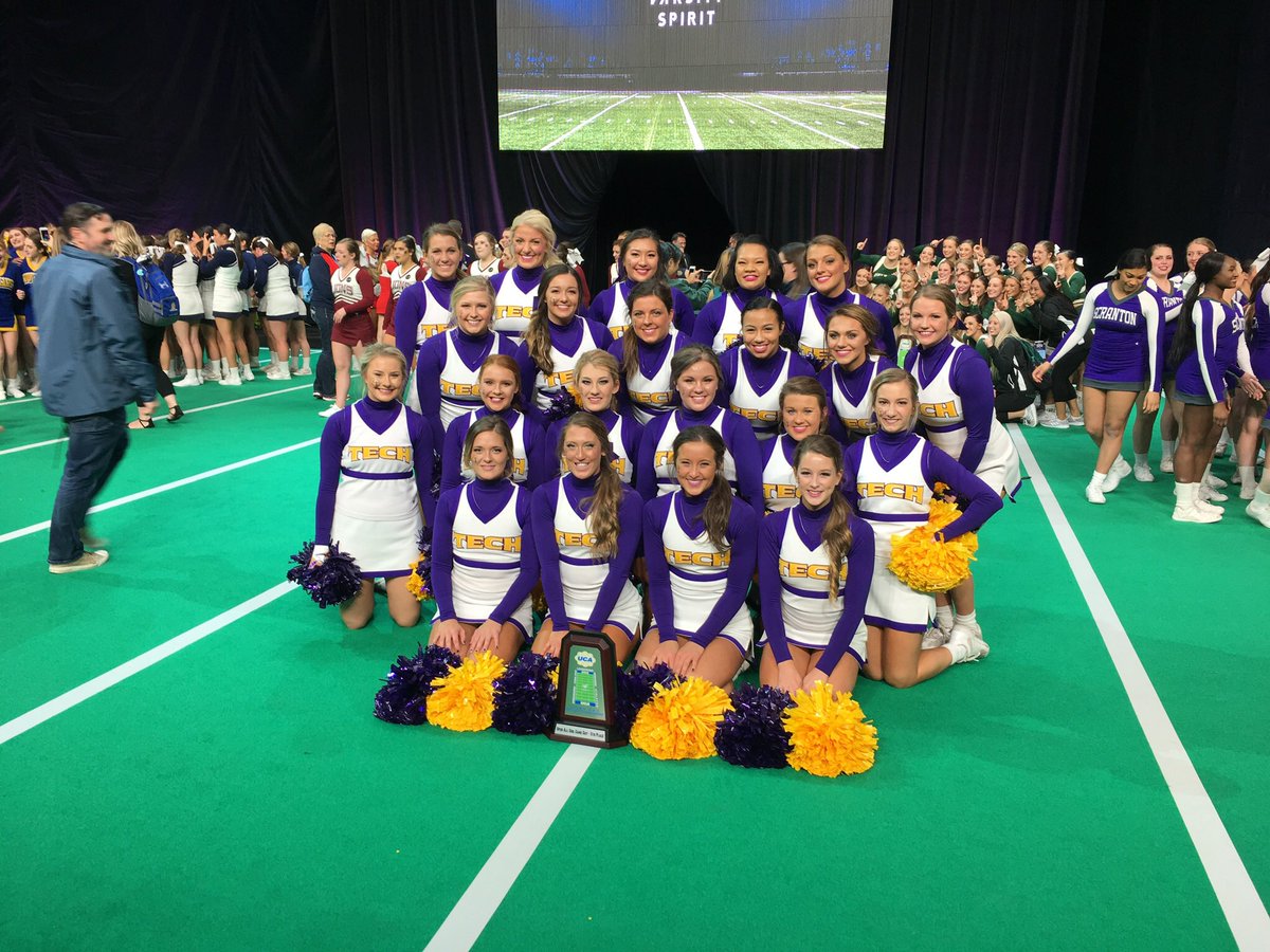 TTU_SpiritSquad's tweet image. ALL GIRL 5th in Nation! #wingsup #techtuff #aftf