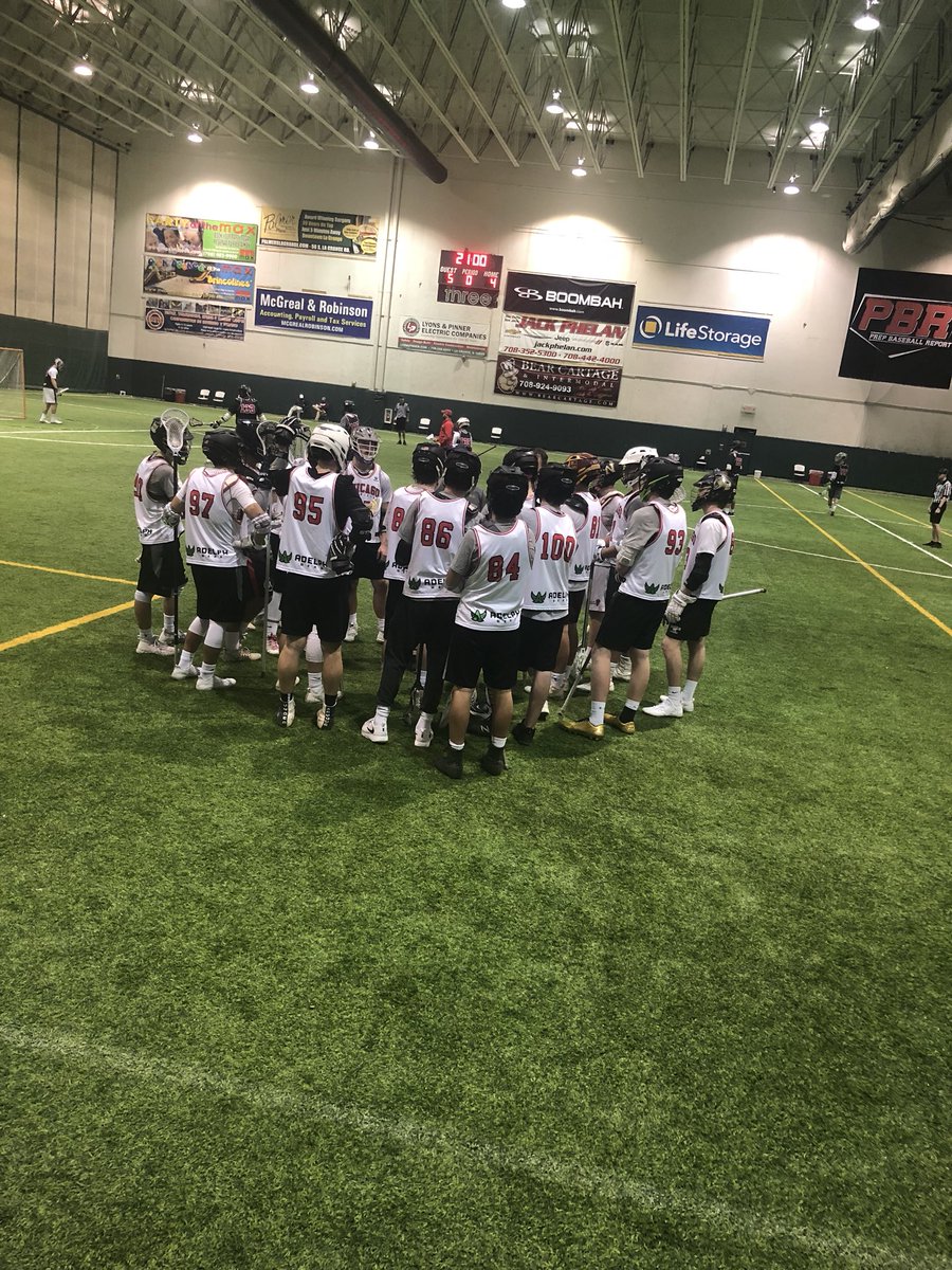 Team Millennium getting getting some quality coaching during a halftime break at #ChicagoShowcase