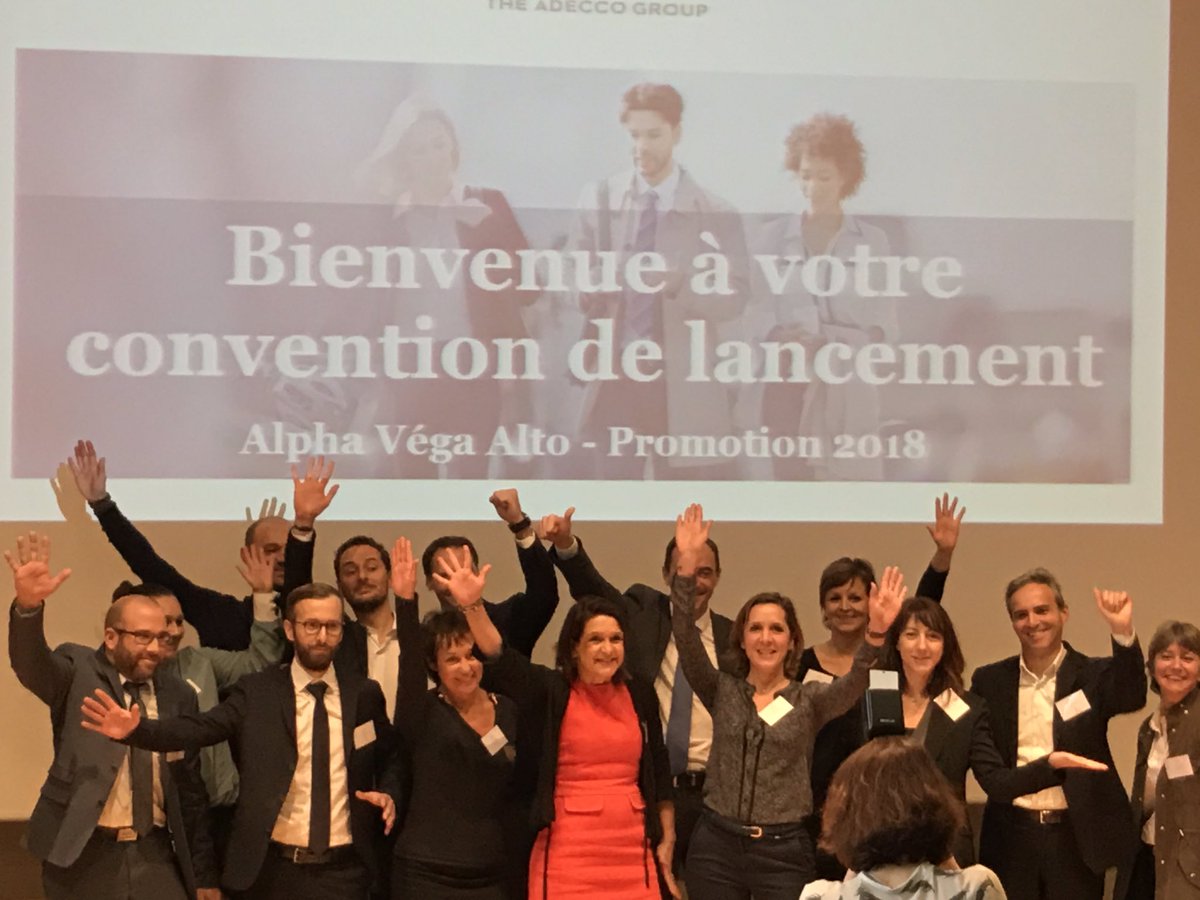 JordanGineste's tweet photo. Merci @AdeccoGroupFR pour cette très belle convention de lancement des programmes Alpha, Vega et Alto ! Cc @chcatoir @ROUSSELAnneMar1 @FabienneBrevi @PoDominique @JoelleBaptiste https://t.co/YuwIVhcB5m