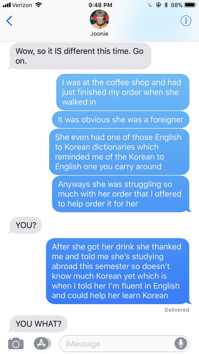 bubbletaejk's tweet photo. AU where Taehyung tells a not-so-little lie to someone and seeks out Namjoon to help so that the truth doesn’t come out. #BTS #iHeartAwards #BestBoyBand https://t.co/CzKXkpCUPT