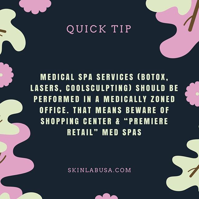 skinlabusa's tweet photo. Be educated y’all. It’s scary out there. #medspa#weho#botox#fillers#lasers#educated https://t.co/Ow1eOpLcU5 https://t.co/0F6j09m4u1