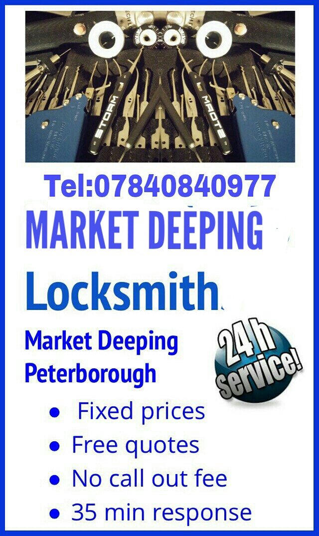 Market Deeping Locksmith Tel:07840840977
marketdeepinglocksmiths@gmail.com
