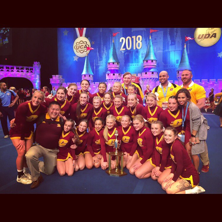 All-Girl did an amazing jobs in finals! This group of girls is the best all girl cheer team has ever had! Thank you for all your hard work this season! #fireupchips #fireupforever