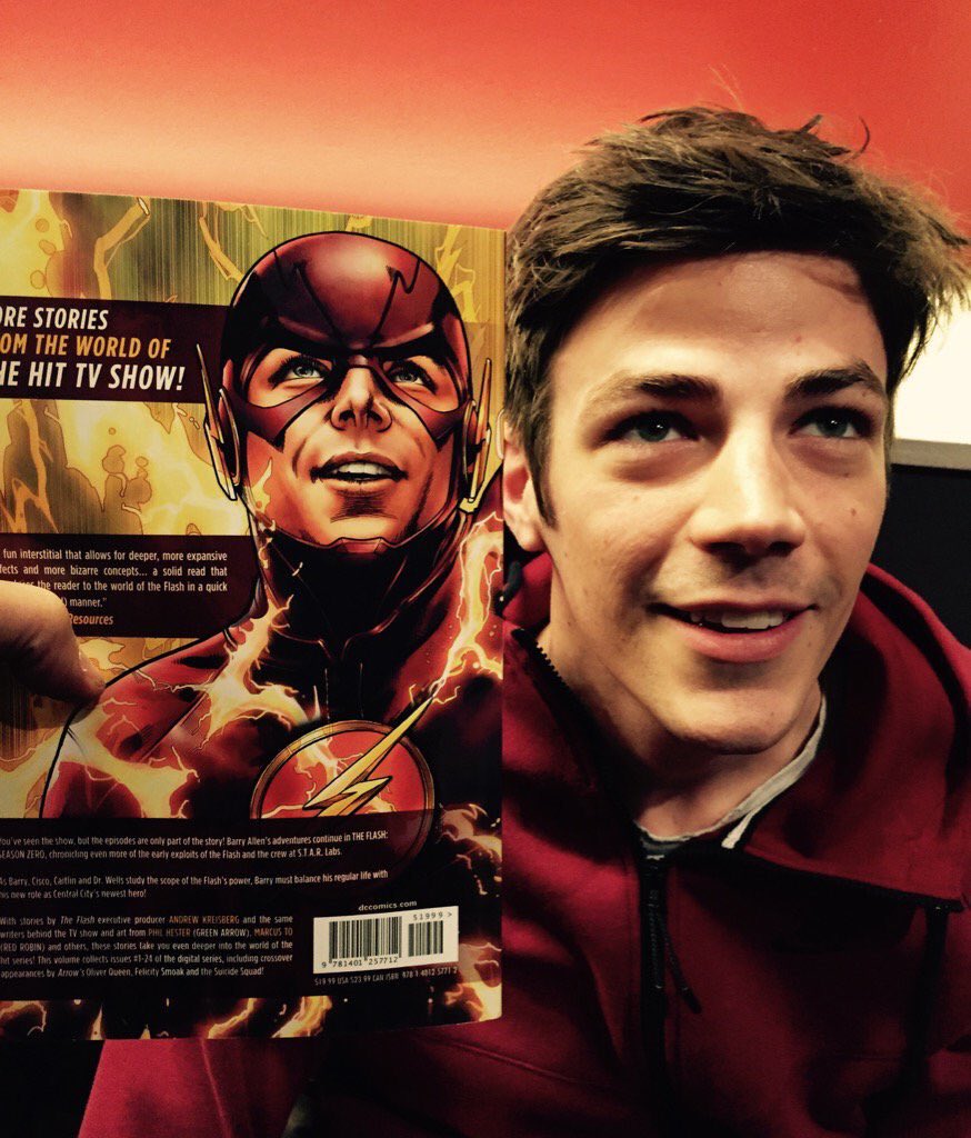 Happy birthday to my sweet baby boy grant gustin  i am so thankful for his portrayal of the flash 