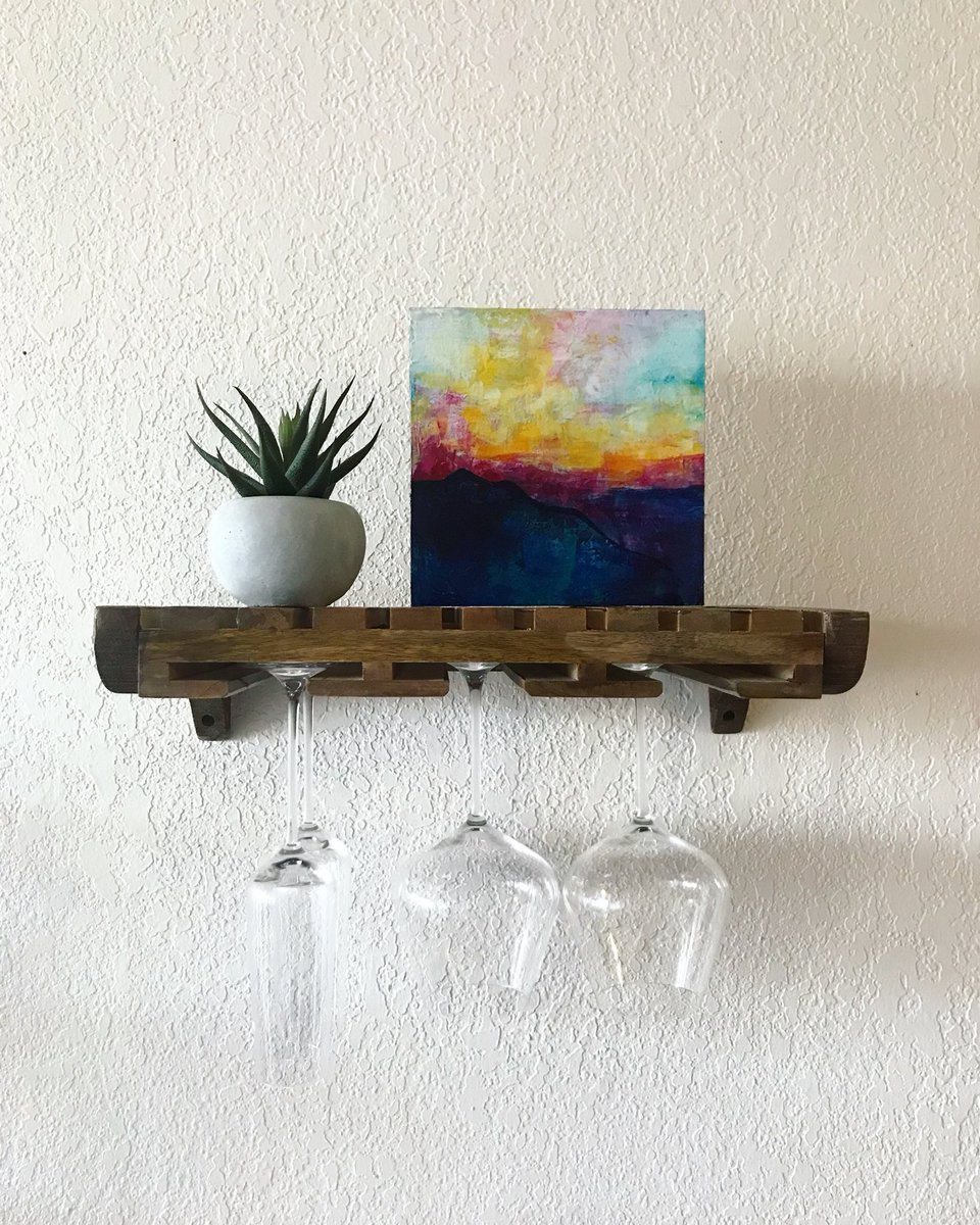 sarahastarling's tweet photo. The best thing about a thicker wood panel is that a wall isn’t required. This 8x8 is available online at https://t.co/cK0UTiuhsI https://t.co/PL8VxpxMcf