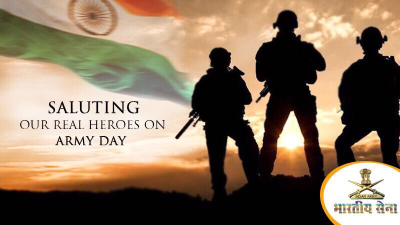 Salute to Indian Army Day - Jan15
