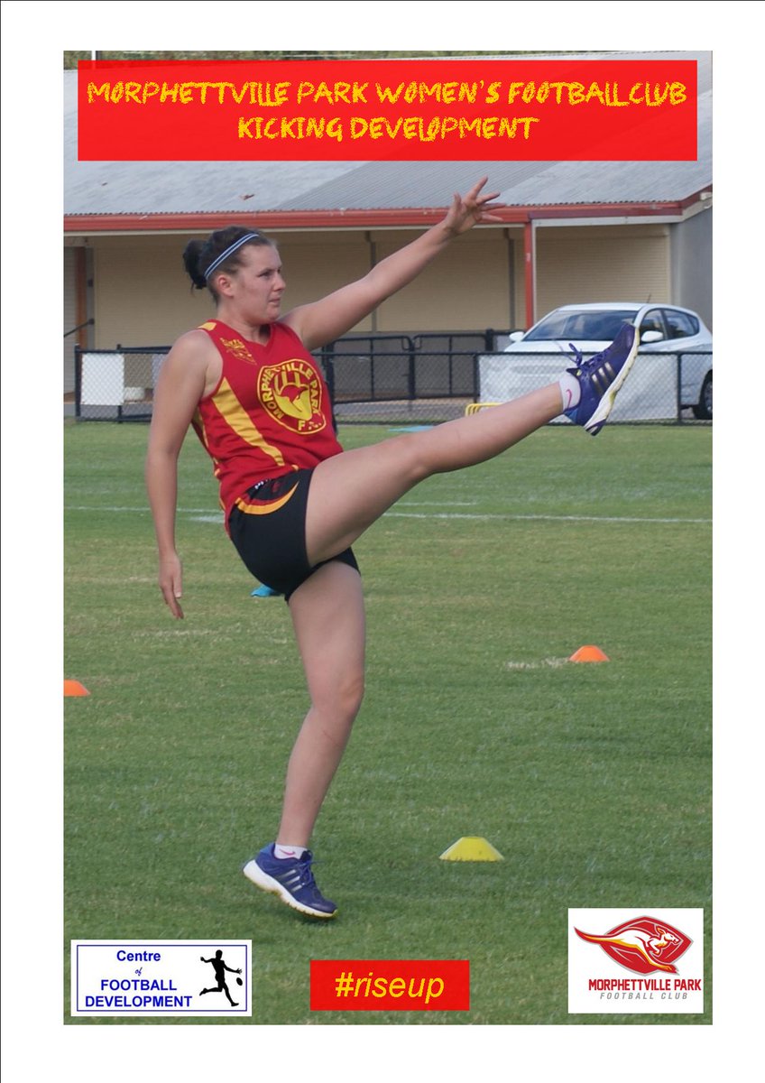 2/2 Last X-mas-NY Break Kicking Development Session for the Morphettville Park Women. Noticeable improvements, some even progressing to game sense kicking drills to further enhance skills.

#watchthewomen #sanflw #changehergame #womeninsport #AFLW #aflwomensgame #starsofthefuture