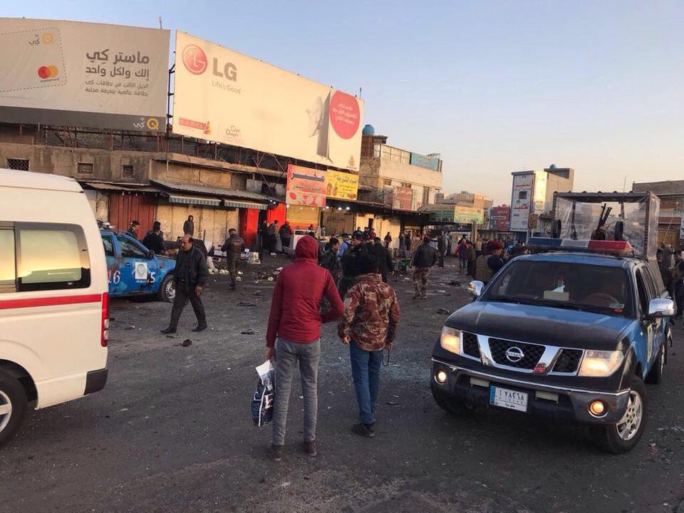 andreaskorinov's tweet photo. 2 explosiones en #Baghdad causan 17 muertos y un centenar d heridos. Clima de terror preparatorio de las elecciones d Mayo 2018 https://t.co/a3K3PsPpAc