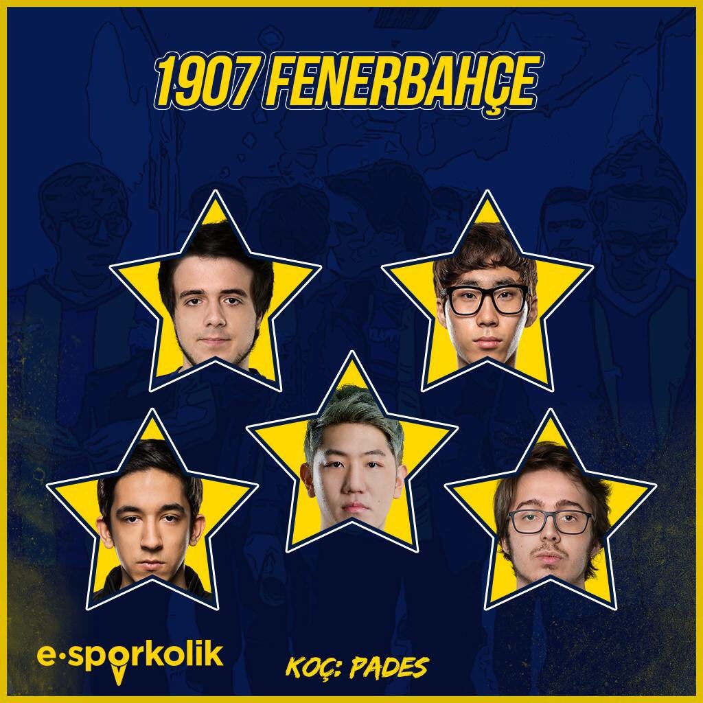 #ŞL2018 1907 FENERBAHÇE | Geçtiğimiz yıl Dark Passage'ın TBF hükümdarlığına son veren ve bunun yanında Rift Rivals'ı da kazanan 1907 Fenerbahçe, takımın yıldızı Frozen'ı elinde tuttu ve daha da etkili bir kadroyla ünvanını korumak istiyor.