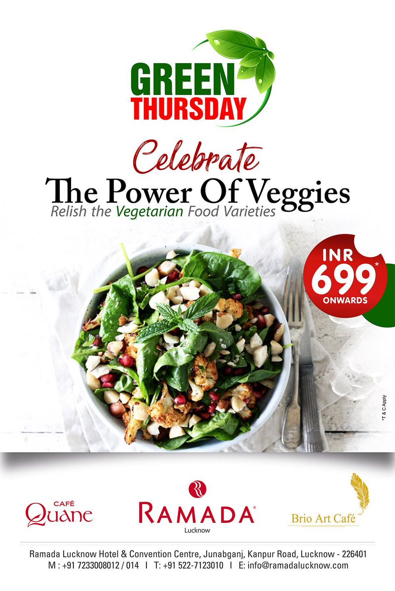 ramadalucknow's tweet photo. Lucknow's #BestVegetarianBuffet Spread - Our #ThursdaysSpecial - It's destination @ramadalucknow for the city's biggest and most fabulous Vegetarian delicacies buffet, for Lunch & Dinner. #vegetariandining #LucknowDining #VegBuffets #LucknowEvents https://t.co/imauZ84Lhh