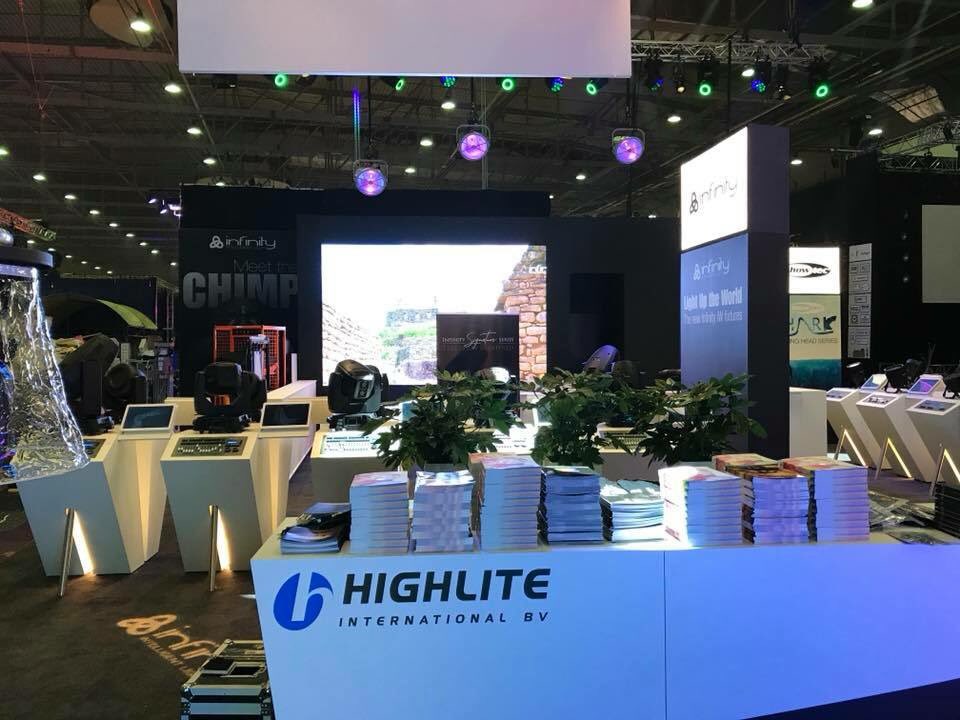 HighliteGroup's tweet photo. @HighliteGroup ready for @CUE2018
Highlite will once again be taking part in this yearโs CUE exhibition in Rotterdam. We have many fantastic products we would like to show you. Come and visit us at stand number 307 from 15 to 17 January 2018.#dapaudio #showtec #infinity #chimp https://t.co/3W0725Qgih