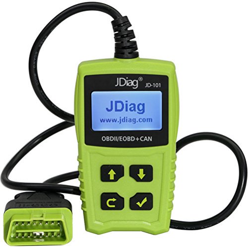 JDiag OBD2 Scanner Auto Check Car Engine Fault Code Reader Enhanced Universal OBD II Classic Diagnostic Scan Tool Suitable for EOBD/CAN Vehicles 