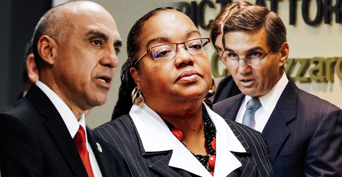 Slate's tweet photo. These prosecutors didn't just hinder exonerations—they actively worked against them: https://t.co/FUjnyG2UZg https://t.co/WBf8LLHzoO