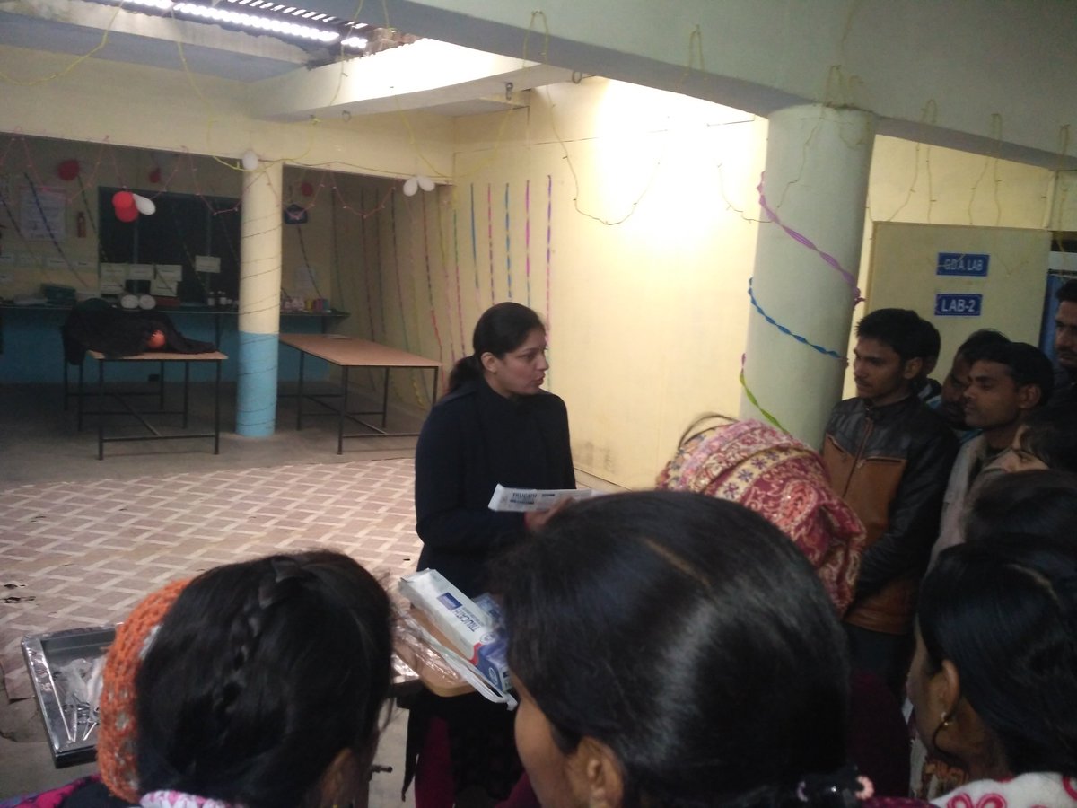 skill_anand's tweet image. Demo of equipment and teaching in G.D.A. Lab.