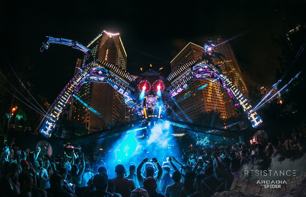 The production for <a href="/ultra/">Ultra Music Festival</a>  is next levels #UMF20
Timers and info -www.ultramusicfestival.com