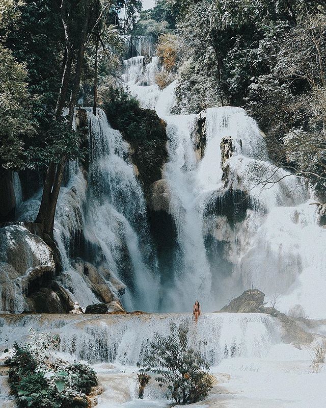 airguides's tweet photo. Kuang Si Falls, Laos.
Laos is well known for its waterfalls, but Kuang Si falls have to be one of the best getting around.
Photo cred: @magalieeroy .
Check out https://t.co/e4ehZYAc4S for all the details #hopolla https://t.co/pQascYQLbV https://t.co/G0dwAd9AZv