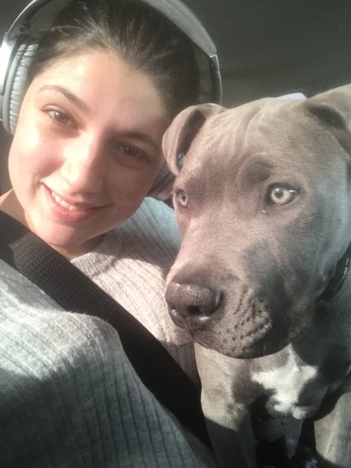I never post pictures without make up, so I figured I would start. Everyone meet my protector, blueberry