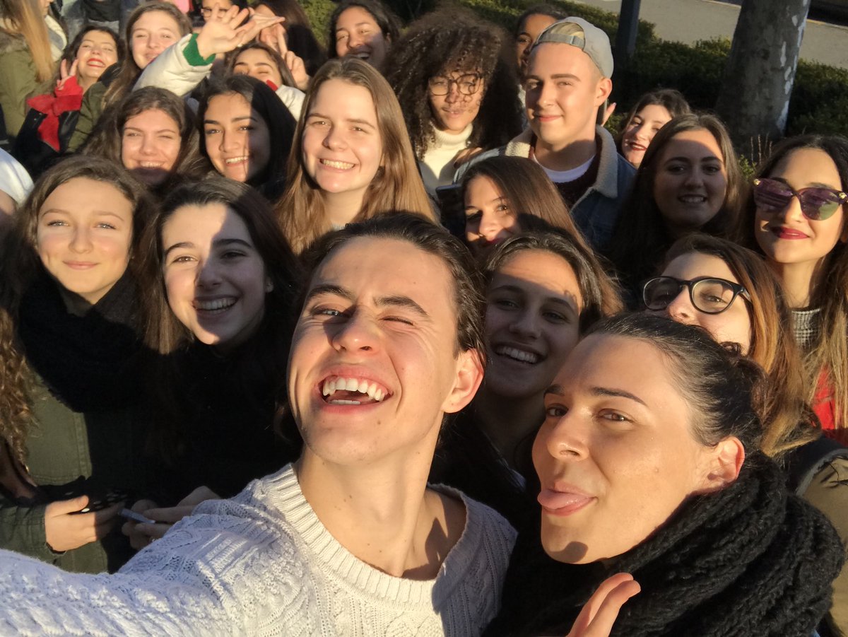 Nashgrier's tweet photo. So blessed to have the opportunity to meet so many beautiful people! Thanks for making this trip unforgettable ❤️ 🇮🇹 https://t.co/1JBd34BEbh