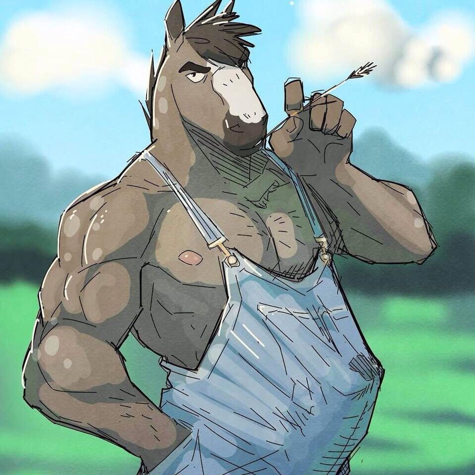 Drop by the stables and take a ride."-RP account.-Muscle Stallion / Dr...